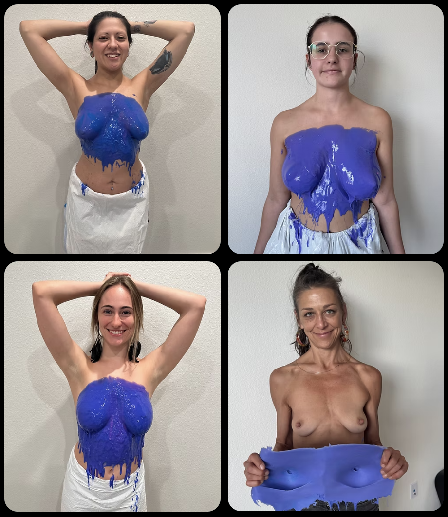 Breast casting models